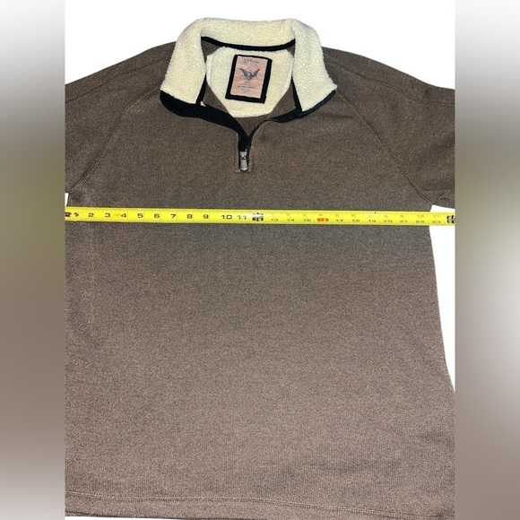 Arrow Blue Jeans Co Men’s Fleece Quarter Zip - Picture 4 of 6